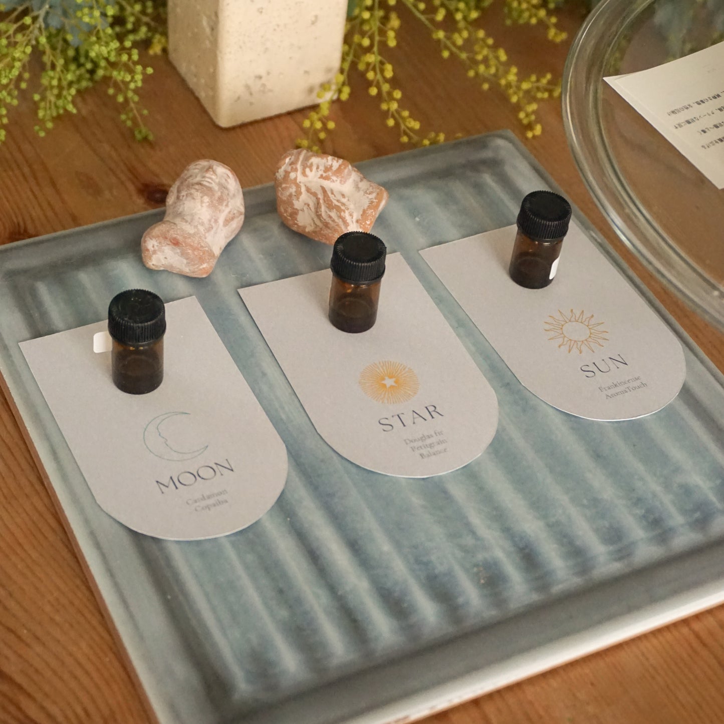 moon collaborated with Aromatique Lab.